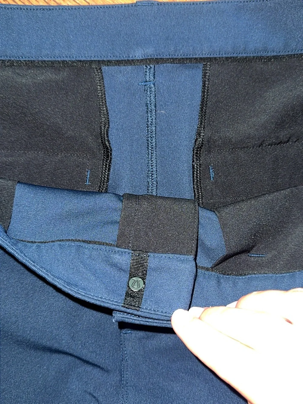 Lululemon ABC Classic-Fit Trouser Stretch Cotton VersaTwill in True Navy Size 36